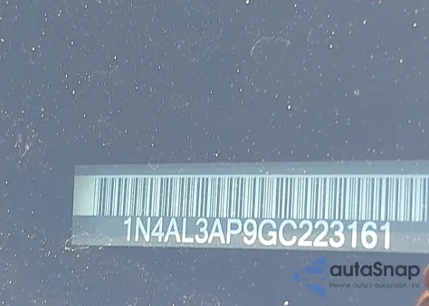 2016 Nissan Altima 2.5/2.5 S/2.5 Sl/2.5 Sr/2.5 Sv from USA, damaged, VIN 1N4AL3AP9GC223161